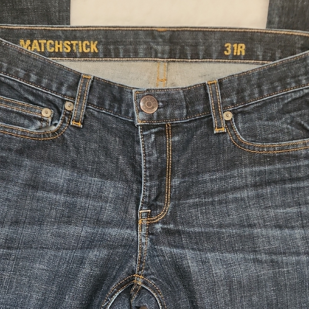 J. Crew Matchstick Straight Leg Jeans - Picture 5 of 6